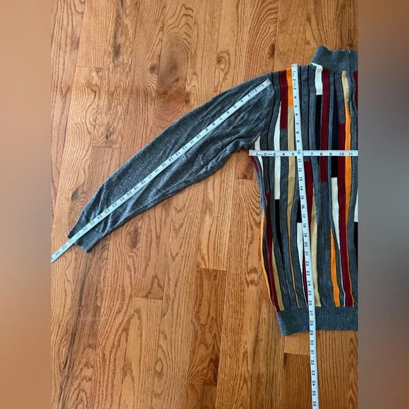 Stacy Adams Vintage Men’s Look Knit HALF Zip Pullover Sweater, Sz XL - Picture 13 of 15